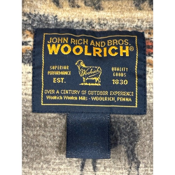 Vintage Woolrich Thick Flannel Hunting Work Shirt Deer Moose Bear Alaska Size XL - Picture 3 of 14